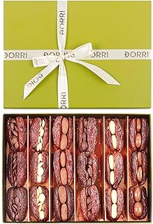 Dorri - Filled Medjool Dates with Chocolates 550g | Premium Medjool Dates - Chocolates with Nuts - Medjool Dates Gift Box