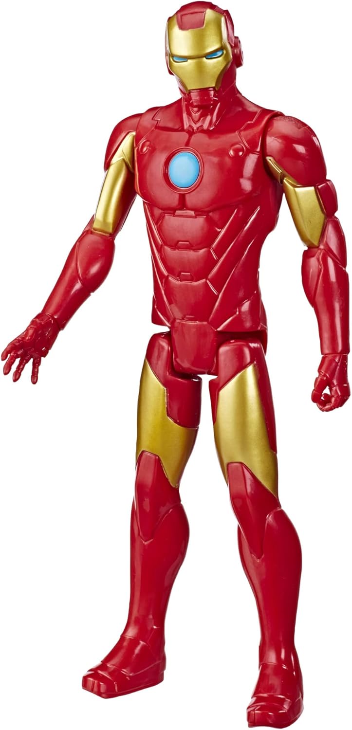 AVENGERS Marvel Titan Hero Series Iron Man 12” Action Figure-0