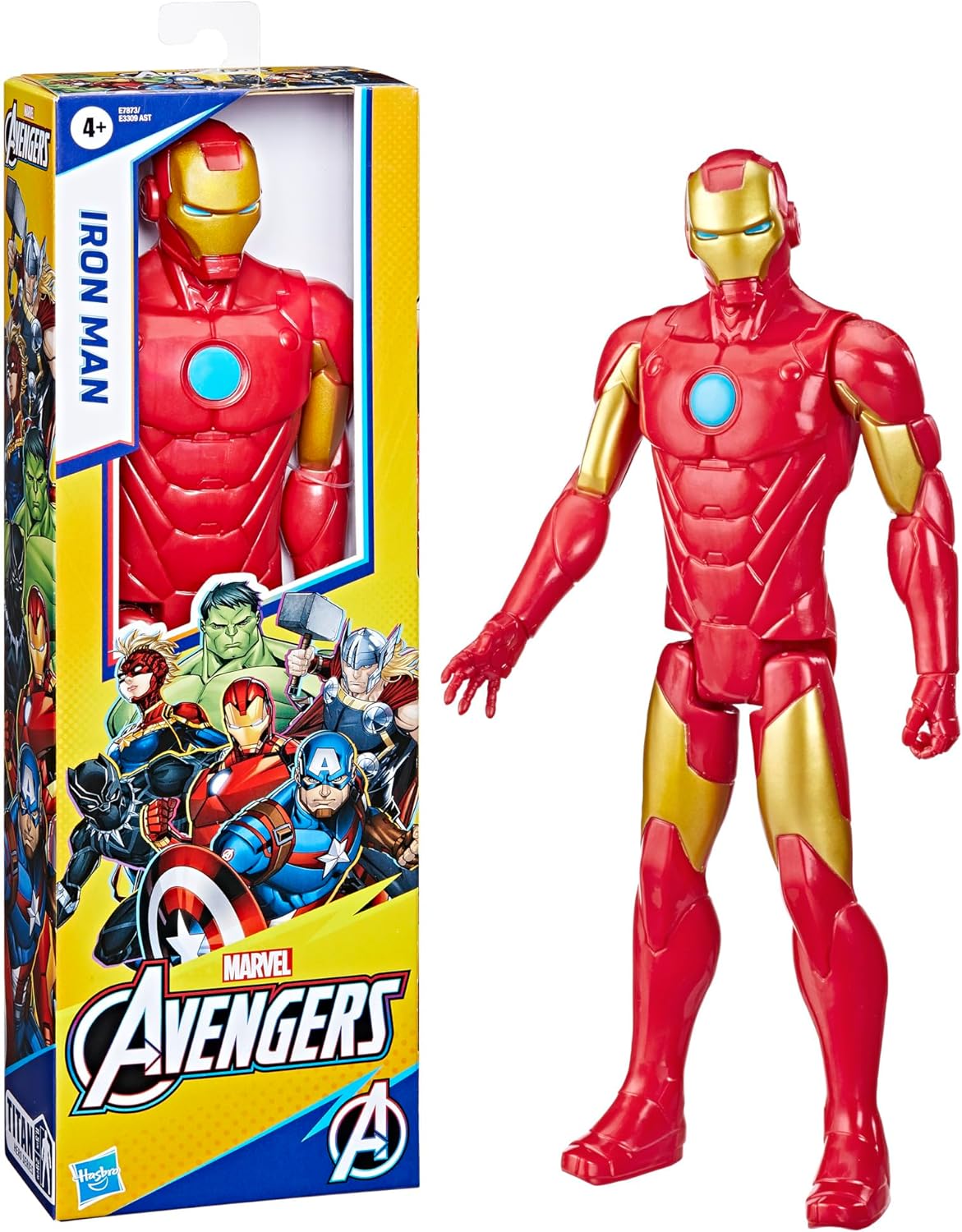 AVENGERS Marvel Titan Hero Series Iron Man 12” Action Figure-1