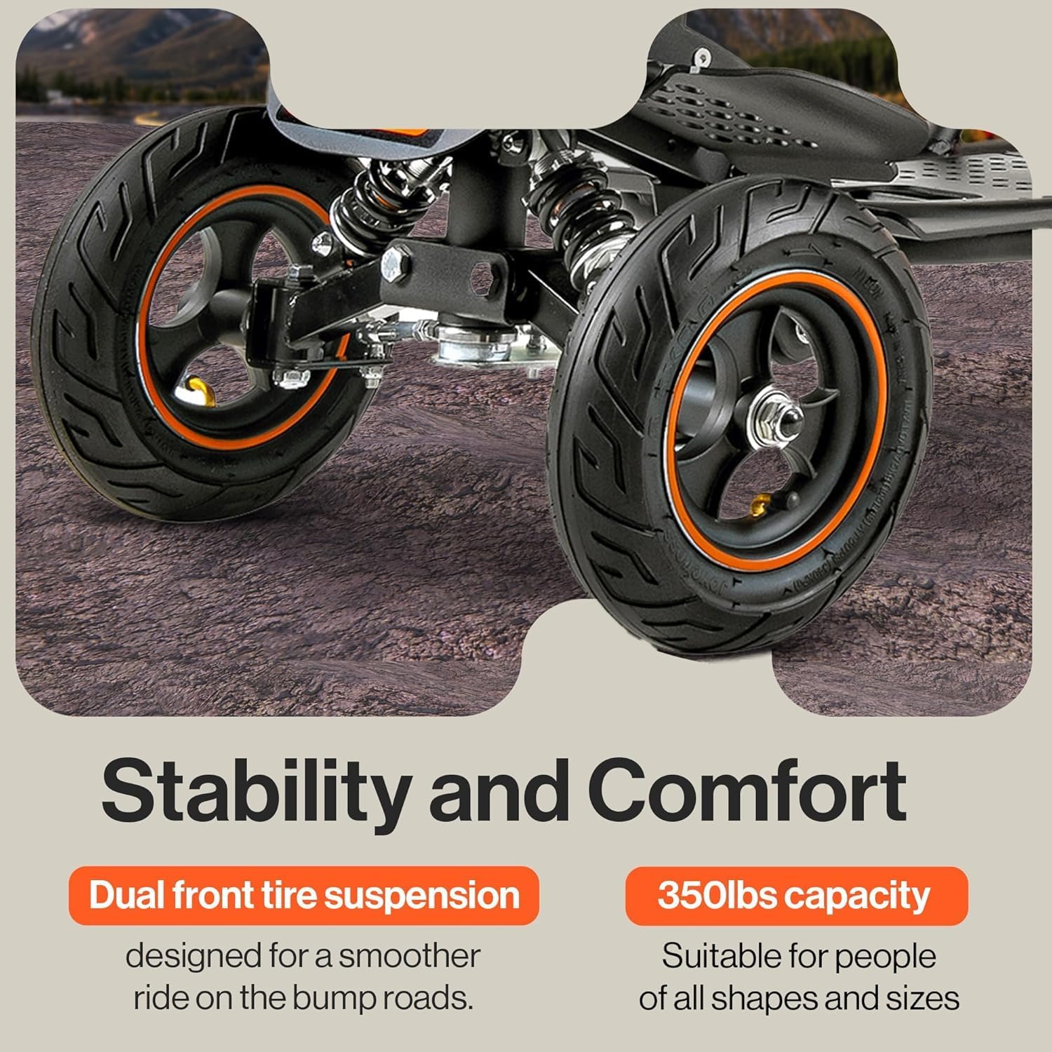 SuperHandy Portable Mobility Scooter Explorer – 4 Wheels, 500W Brushless Motor, Removable Battery, 159kg Capacity, 8km/h Top Speed, Lightweight Aluminum 21.8kg Frame [Patent Pending]-3