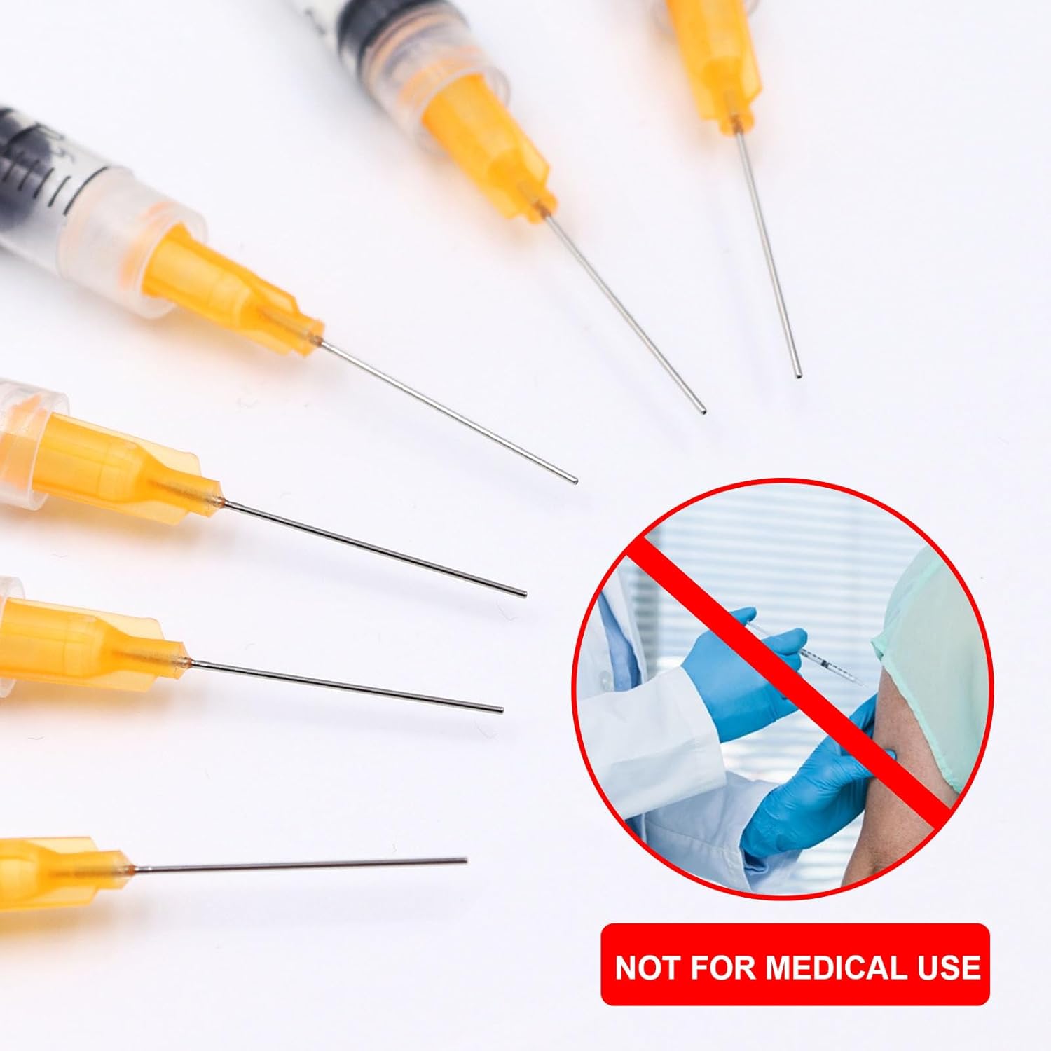 15 Pcs Syringe 3ml, Syringe With Needle, Plastic Syringe, Reusable Fodder Syringes, Collection Syringe, Ink Filling Syringe, Syringes For Lab, Glue, Industrial, Scientific Labs-5