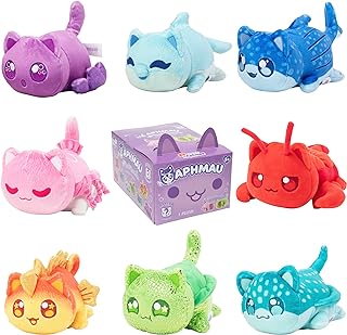 Aphmau 6025 6 Mystery Plush – Series 5 YouTube Gaming Channel, Blind Box, 1 of 8 Possible Under The Sea MeeMeows, Official Merch, Styles May Vary