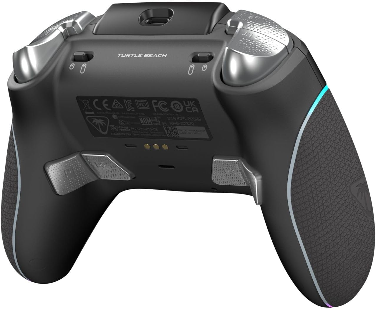 Turtle Beach Stealth Ultra Wireless High Performance Gaming Controller with Rapid Charge Dock, Adjustable Triggers and Command Display for Xbox Series X|S, Xbox One & PC [Officially Licensed for Xbox]-3