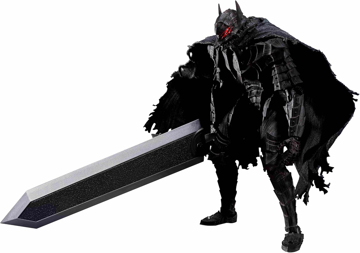 TAMASHII NATIONS S.H. Figuarts Berserk Guts (Berserk Armor) - Passionate - Approx. 6.3 inches (160 mm), ABS, PVC & Fabric, Pre-painted Action Figure-0