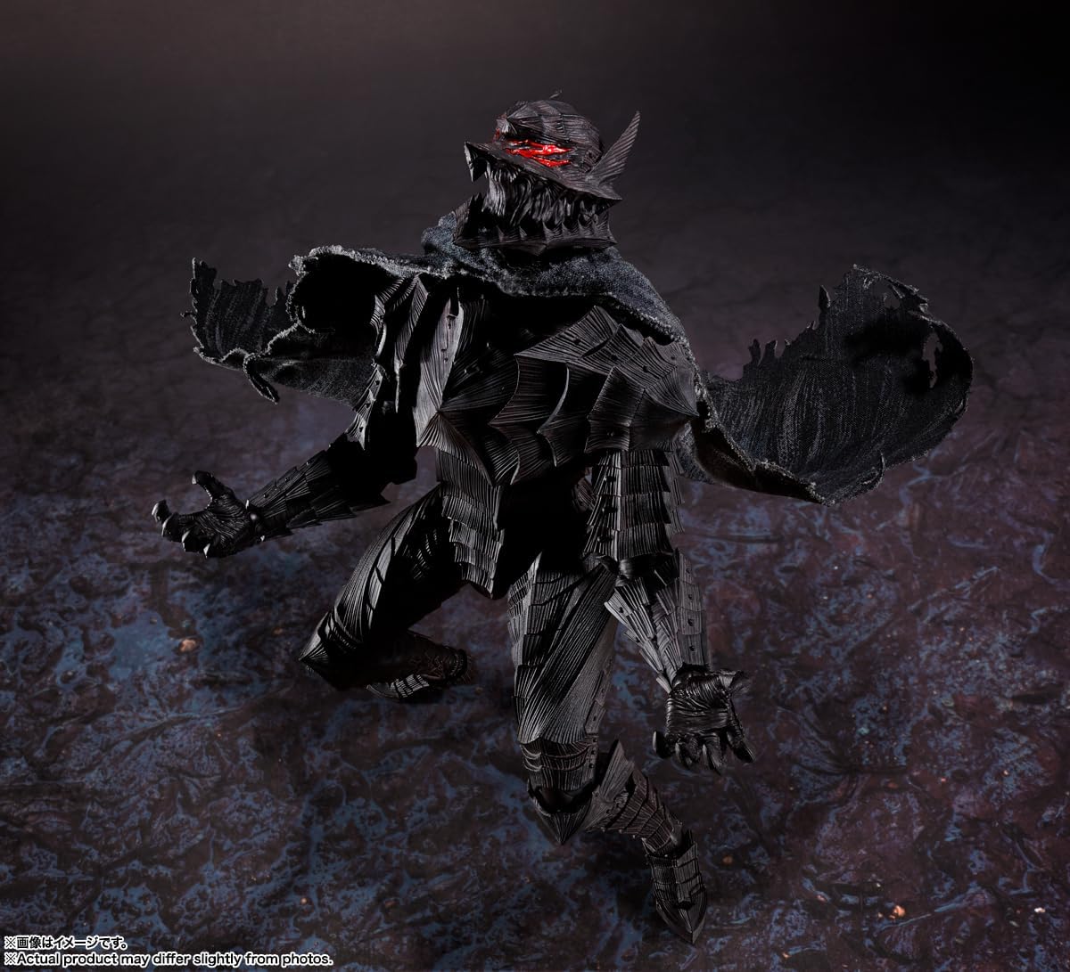 TAMASHII NATIONS S.H. Figuarts Berserk Guts (Berserk Armor) - Passionate - Approx. 6.3 inches (160 mm), ABS, PVC & Fabric, Pre-painted Action Figure-9