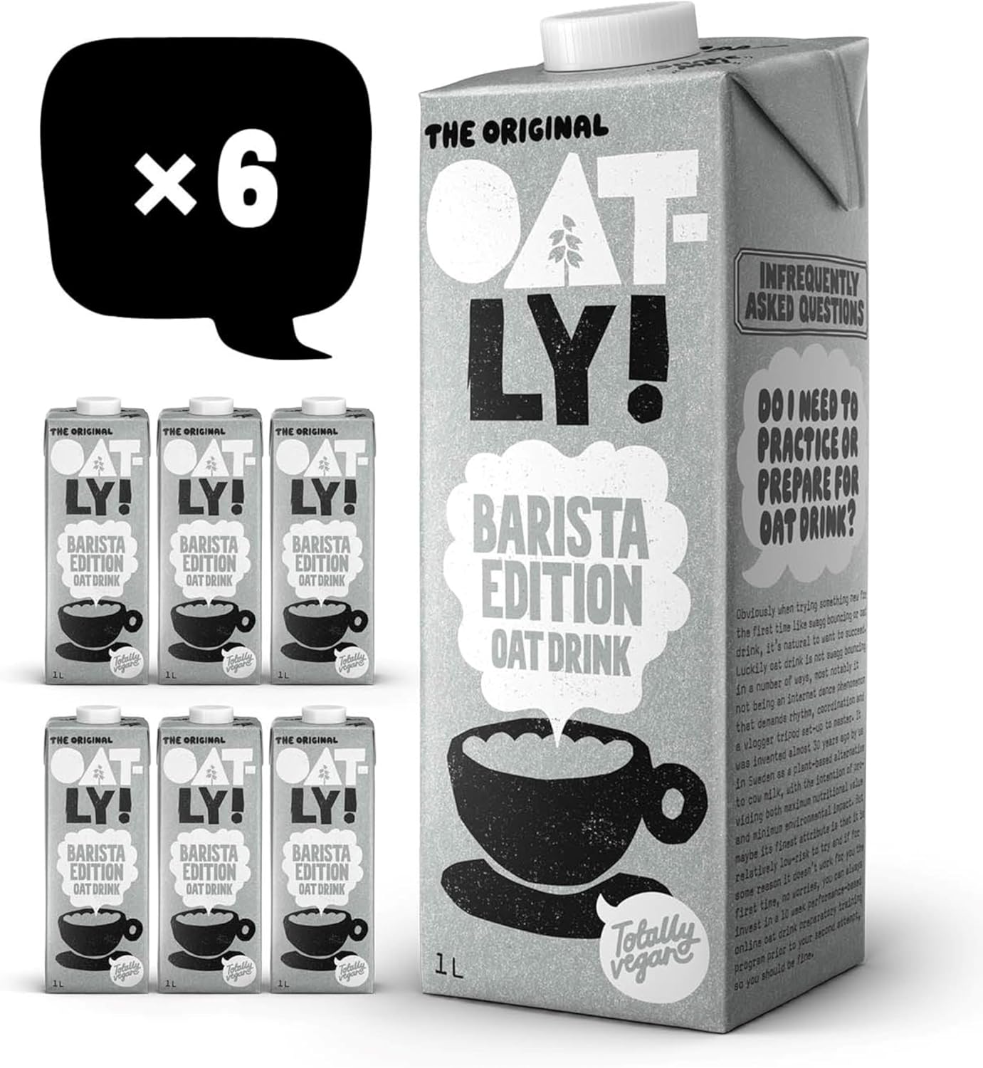 Oatly Barista Oat Drink Long Life 6x1Litre-0