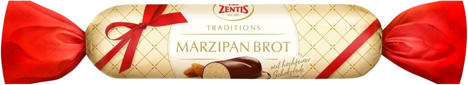 Zentis Chocolate Marzipan Bar 100g (3 Pack Bundle)-1