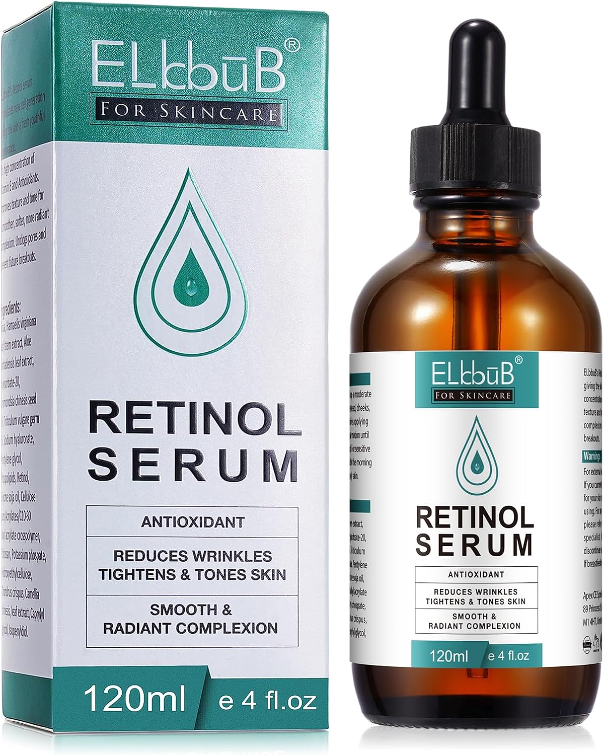 Retinol Serum - 120ml Retinol Liposome Delivery System with Hyaluronic Acid and Vitamin E, Aloe, Anti Aging Retinol Serum for Skin Repair, Fine Line and Wrinkles-0