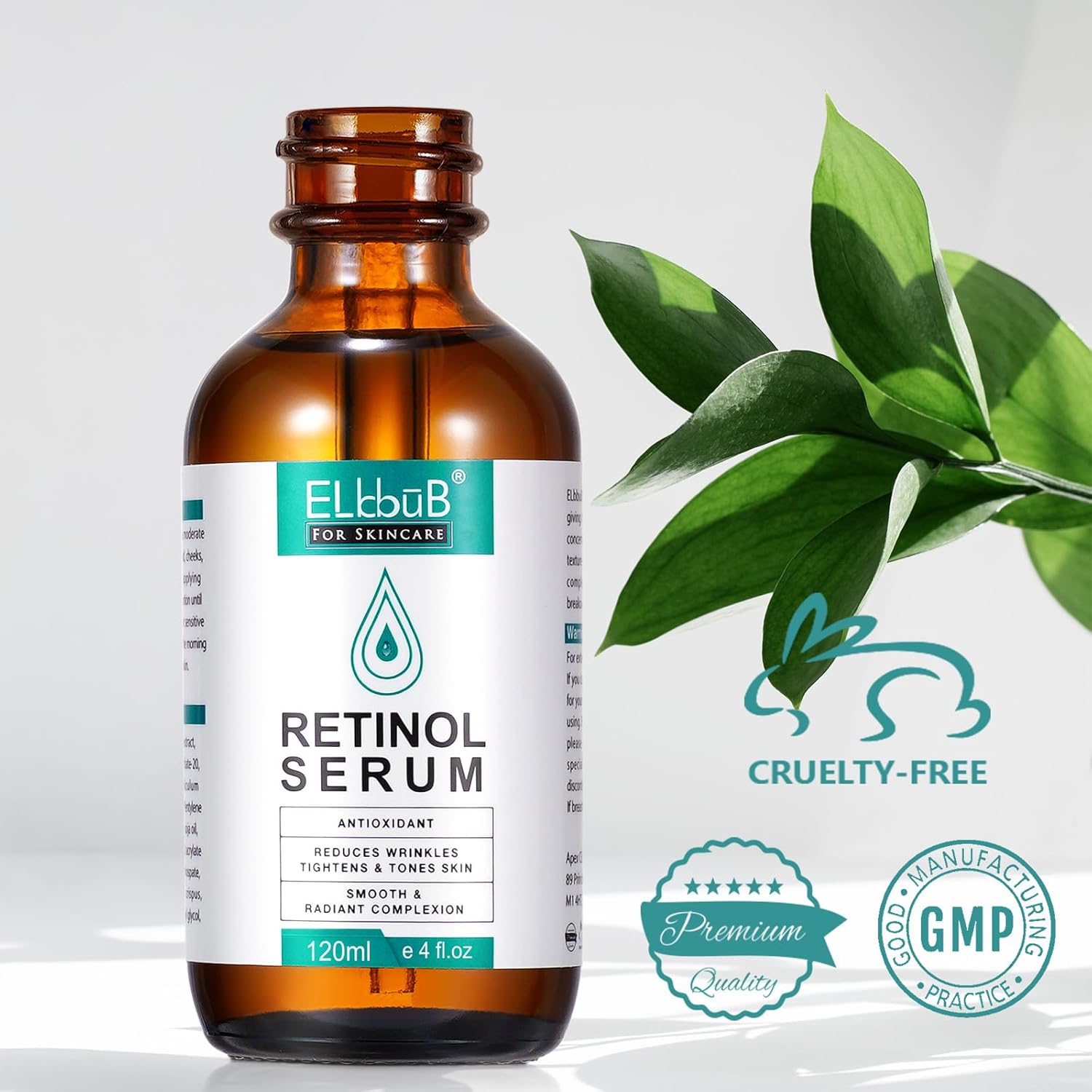 Retinol Serum - 120ml Retinol Liposome Delivery System with Hyaluronic Acid and Vitamin E, Aloe, Anti Aging Retinol Serum for Skin Repair, Fine Line and Wrinkles-3