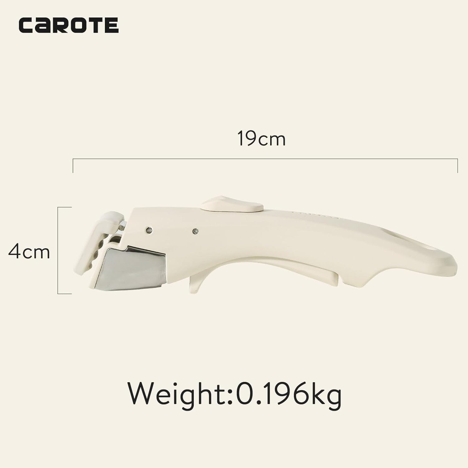 CAROTE Removable Handle White, Detachable Removable Pan Handle,Universal Pot Handle Replacement,Suitable for All Cookware-5