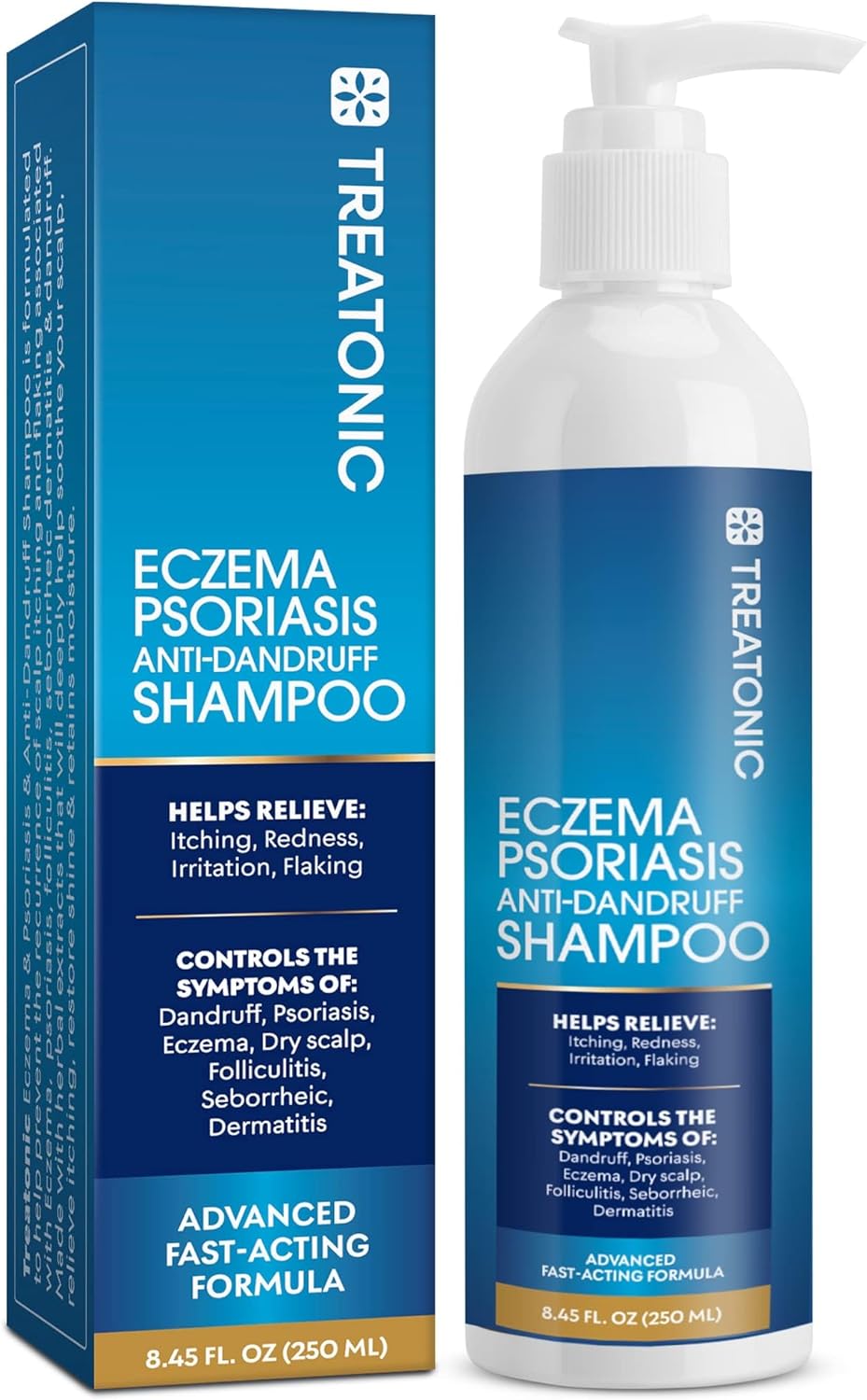 Eczema Shampoo Psoriasis Shampoo: Seborrheic Dermatitis Shampoo - Scalp psoriasis Treatment - Folliculitis Shampoo-0