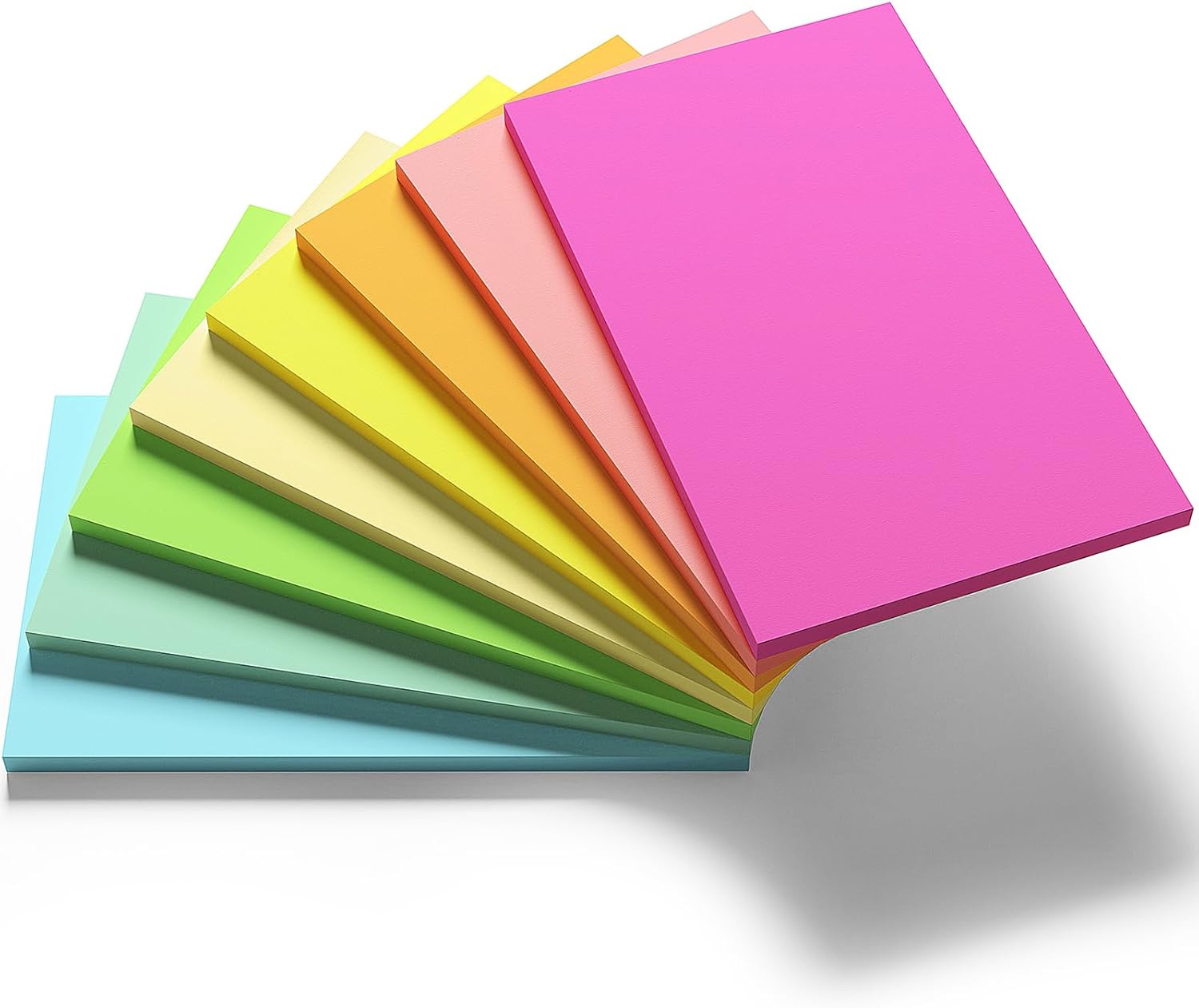 4 Inch x 6 Inch Sticky Notes for Post,Colorful Self-Stick Notes, 30 Sheets Per Pad, 8 Pads, 240 Sheets Total-0