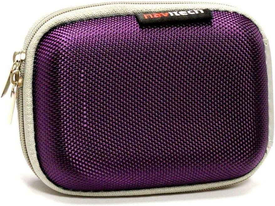 Navitech Purple Shockproof Camera Case Compatible with Saneen 4k Digital Camera-2