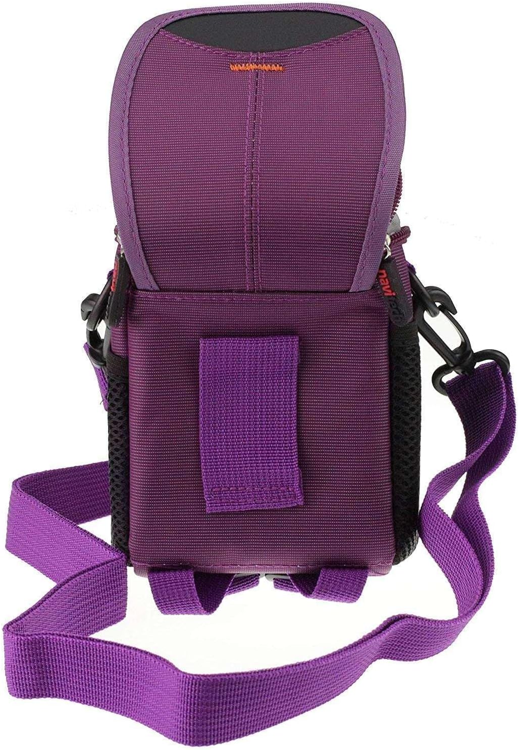 Navitech Purple Camera Shoulder Bag Compatible with SINEXE 2.7K Compact Camera-2