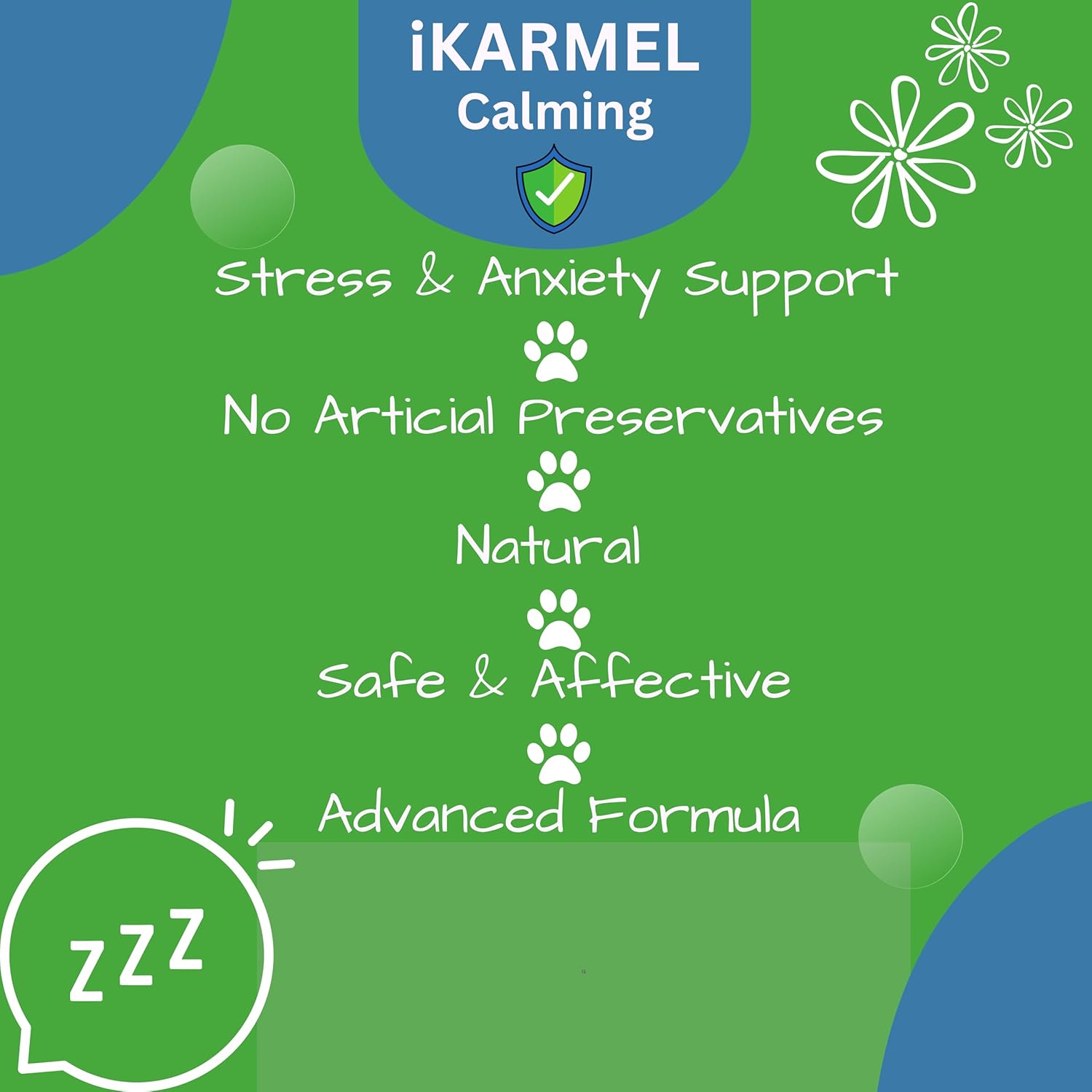 iKarmel Doggy Dailies | Dog Calming Products | Anxiety Support | Anti Stress & Nervous Treats | 270 Dogs Chew Supplements | Calm in 4-6 Weeks-3