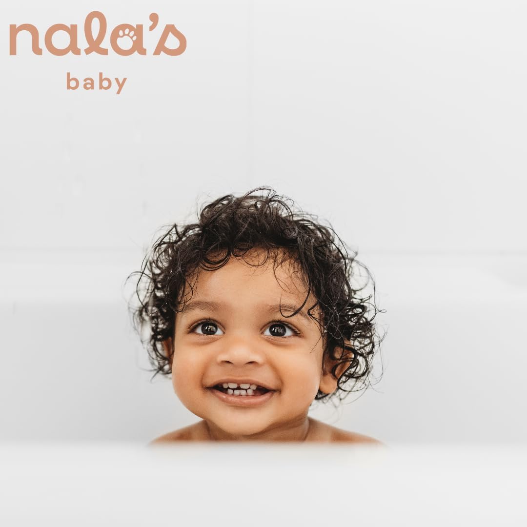 Nala's Baby Bedtime Gift Set | Body Wash & Shampoo, Nighttime Oil, Bubble Bath |Award-Winning | Dermatologist and Paediatrician-Approved | Vegan | Nalas Baby-4