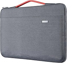 Landici Laptop Case Sleeve 14 15 Inch with Handle, 360°Protective Waterproof Computer Cover Bag Compatible with MacBook Air M2 15, MacBook Pro 14/15, 13.5 Surface Laptop 4/5, Chromebook 14, Grey