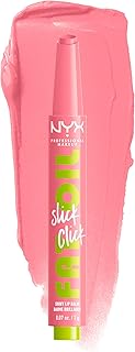 NYX Professional Makeup Lip Balm, A Hint of Colour, Infused with Oils for Long Lasting Hydration, Lightweight & Vegan Formula, Fat Oil Slick Click, Clout