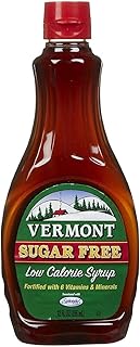 Maple Grove Farms Vermont Sugar Free Maple flavoured Syrup 12oz (355ml) - US Import