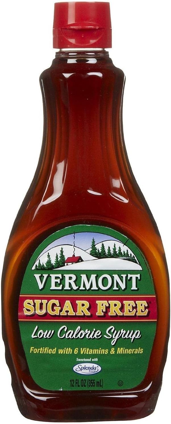 Maple Grove Farms Vermont Sugar Free Maple flavoured Syrup 12oz (355ml) - US Import-0