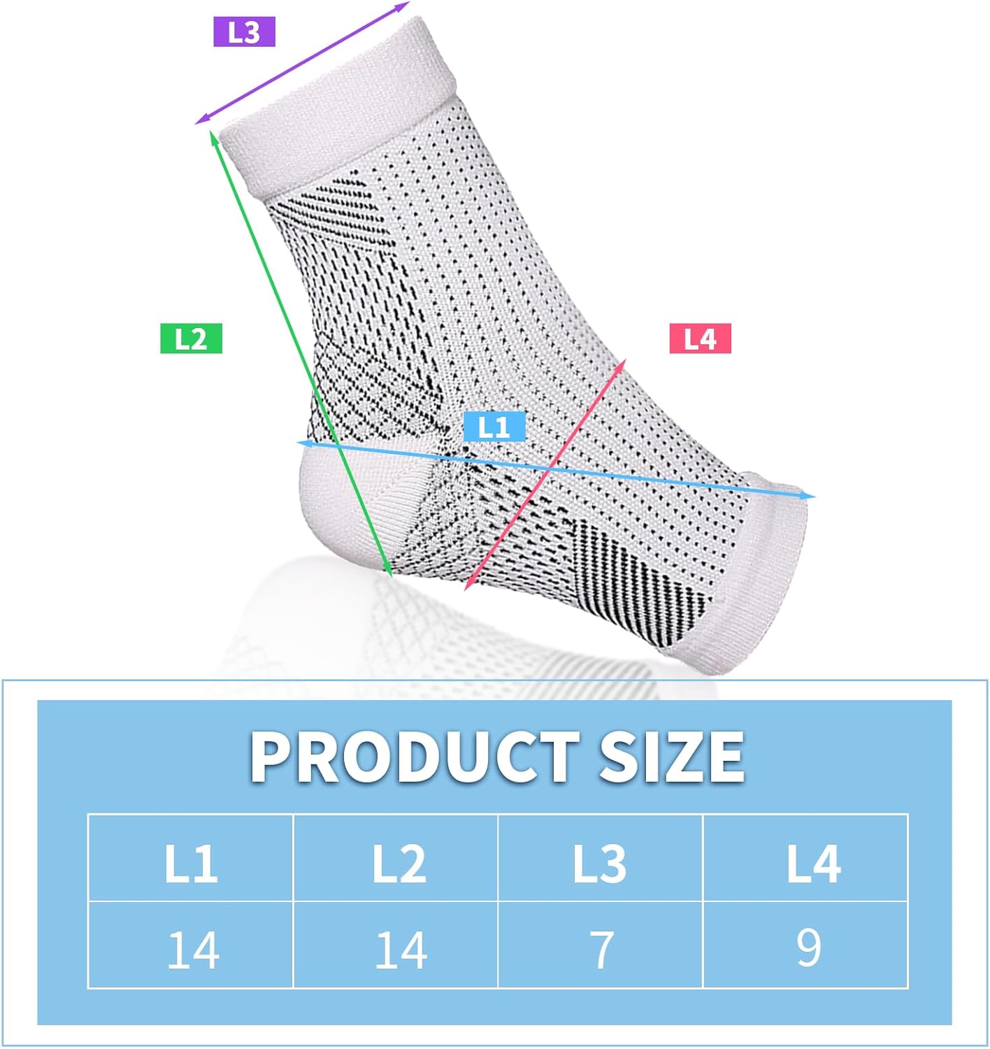 INBOLM Neuropathy Socks Neuro Socks for Women and Men Breathable Neurosocks Uk Connecy Socks dr Neuropathy Neuro Socks for Pain Relief and Comfortable-7