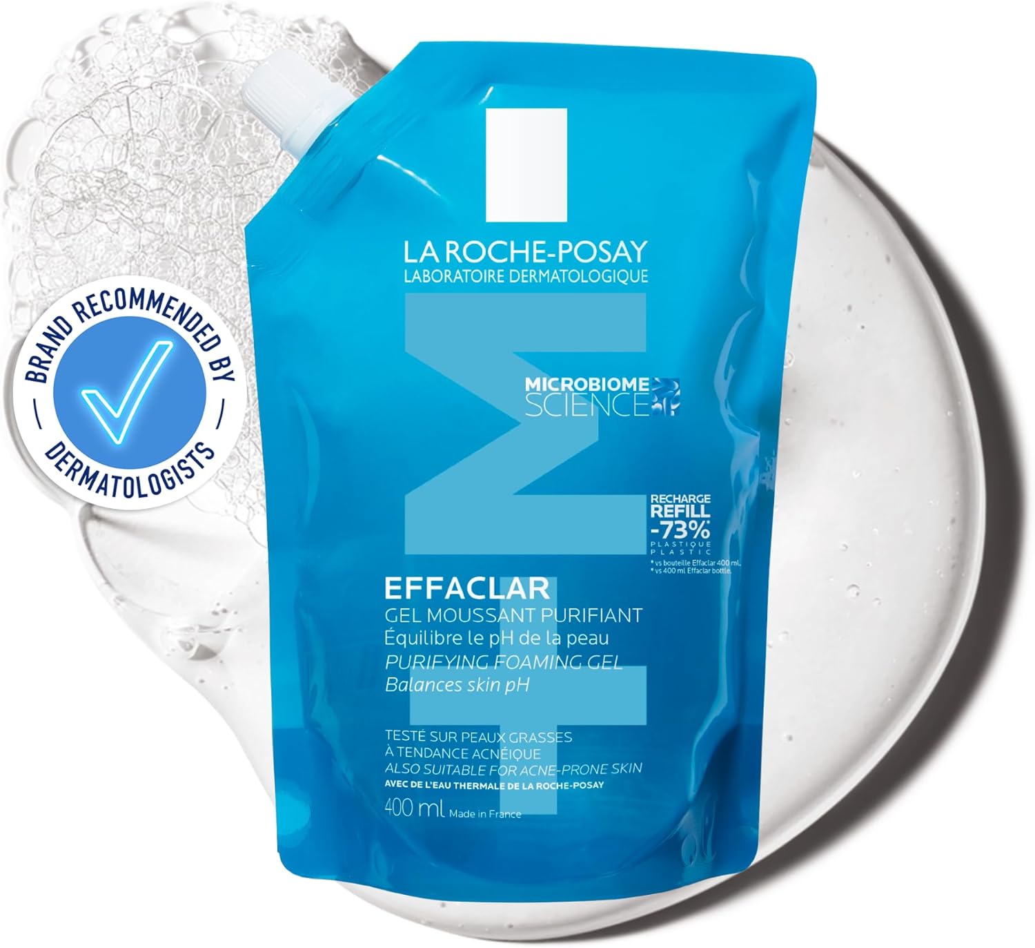 La Roche-Posay Purifican Effaclar Gel Moussant Ecorefill 400 ml-0