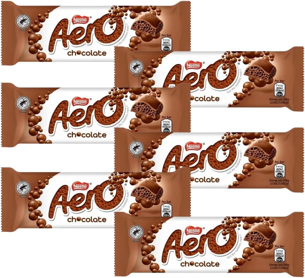 Milk Chocolate Bundle With Aero Milk Chocolate Bar 36g (6 pack)-0