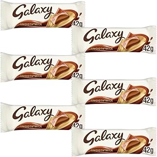 Milk Chocolate Bundle With Galaxy Smooth Milk Chocolate Bar 42g (6 Pack)