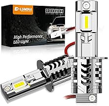 D-Lumina H3 LED Bulb Canbus, 100W 10000LM 6500K CSP Chip Super Bright, Halogen Replacement LED Bulbs, IP68 Waterproof and Advanced Cooling System, 2 Pieces