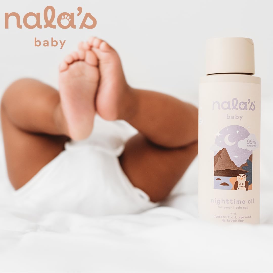 Nala's Baby Body Wash & Shampoo | Award-winning | 99% Natural | Dermatologically-tested and Paediatrician-approved | Tear-Free | Nourishing Oat and Shea Butter | Vegan | 400ml | Nalas Baby-7