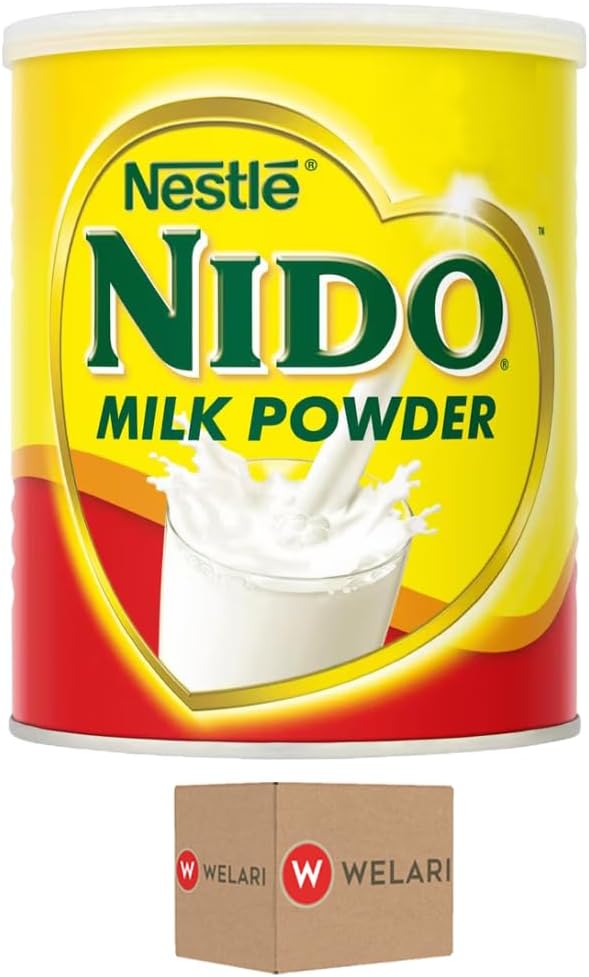 Nido Milk Powder Full Fat Whole Tea Coffee Whitener Dairy Drink Baking Cooking 400g Pack of 1 with Welari Thank You Card | (1pack)-3