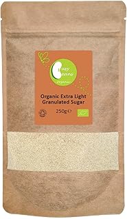 Organic Extra Light Granulated Sugar | by Busy Beans Organic (250g)