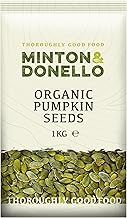 Minton & Donello - Premium Organic Pumpkin Seeds, Raw, Nutrient-Rich, Vegan Friendly, 1kg