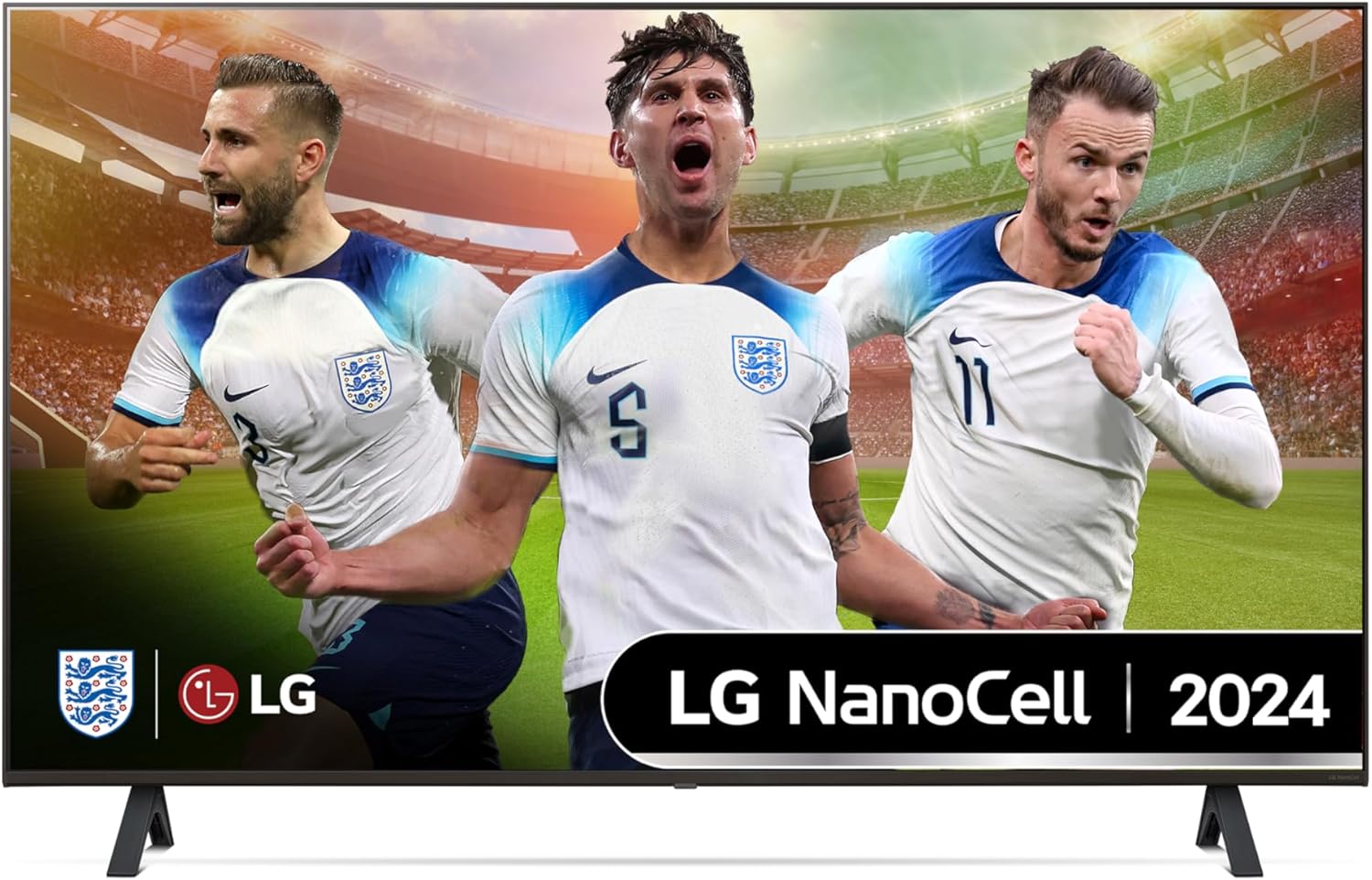 LG 43NANO82T6B 43-Inch 4K UHD Smart TV, (α5 AI Processor Gen7, Freeview Play and Amazon Alexa, 60Hz), Ashed Blue [Model 2024]-0