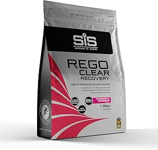 Science in Sport Rego Clear Recovery | Clear Whey Protein Shake | 20g Protein, 21g Carbs, Low in Sugar - Raspberry & Cranberry 1.38Kg