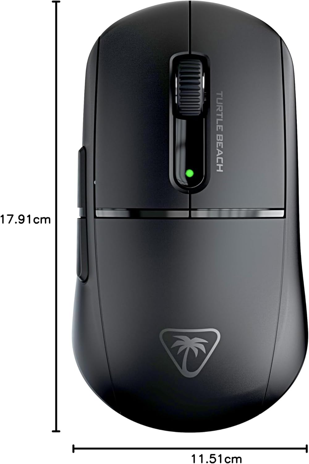 Turtle Beach Burst II Air – 2.4GHz Wireless Gaming Mouse: 47g Ultra Lightweight, Optical Switches, 26K DPI Optical Sensor, Bluetooth, 120h battery - Black-9