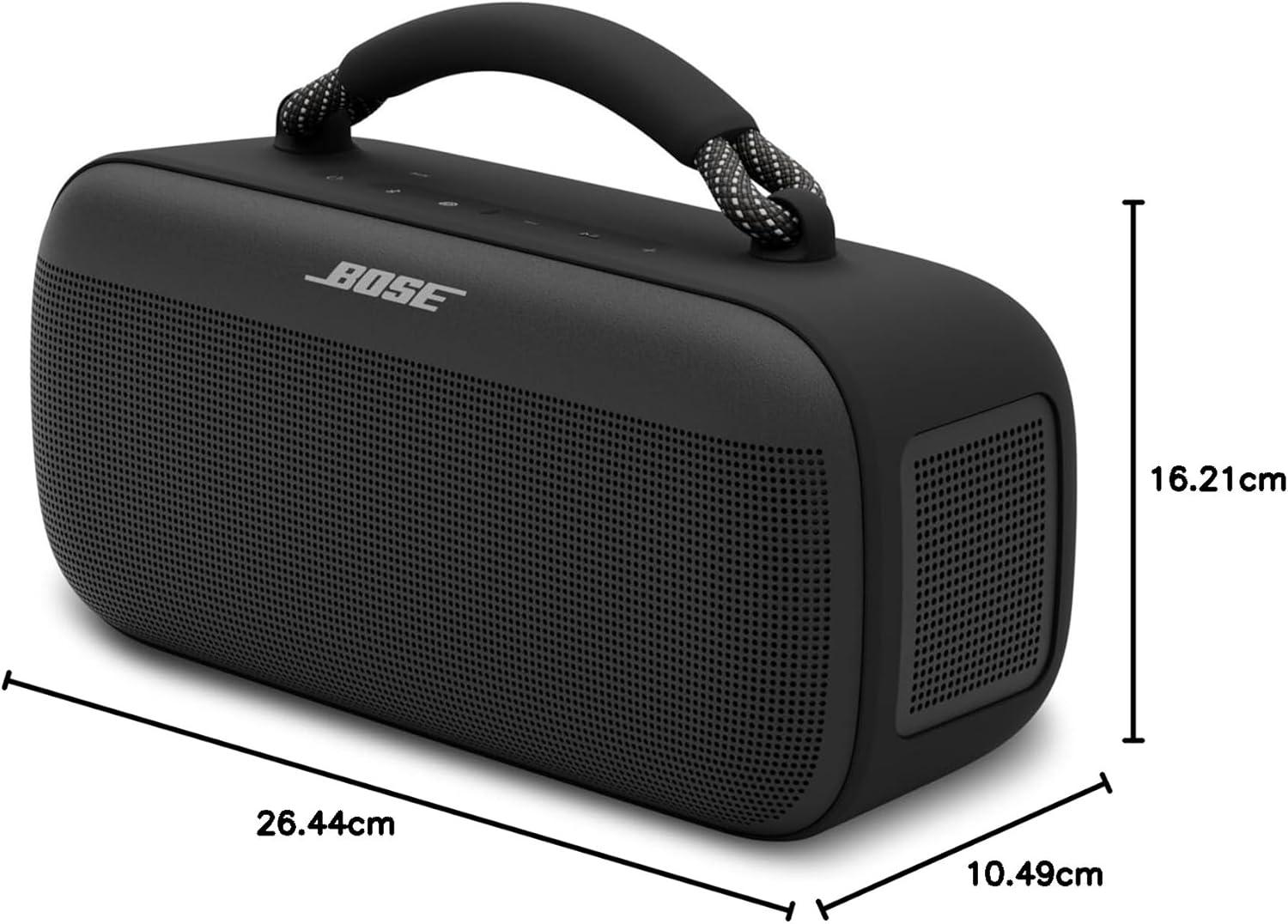 Bose NEW SoundLink Max Portable Speaker, Large Waterproof Bluetooth Speaker, Up to 20 Hours of Battery Life, USB-C, Built-In 3.5mm AUX Input, Black-7