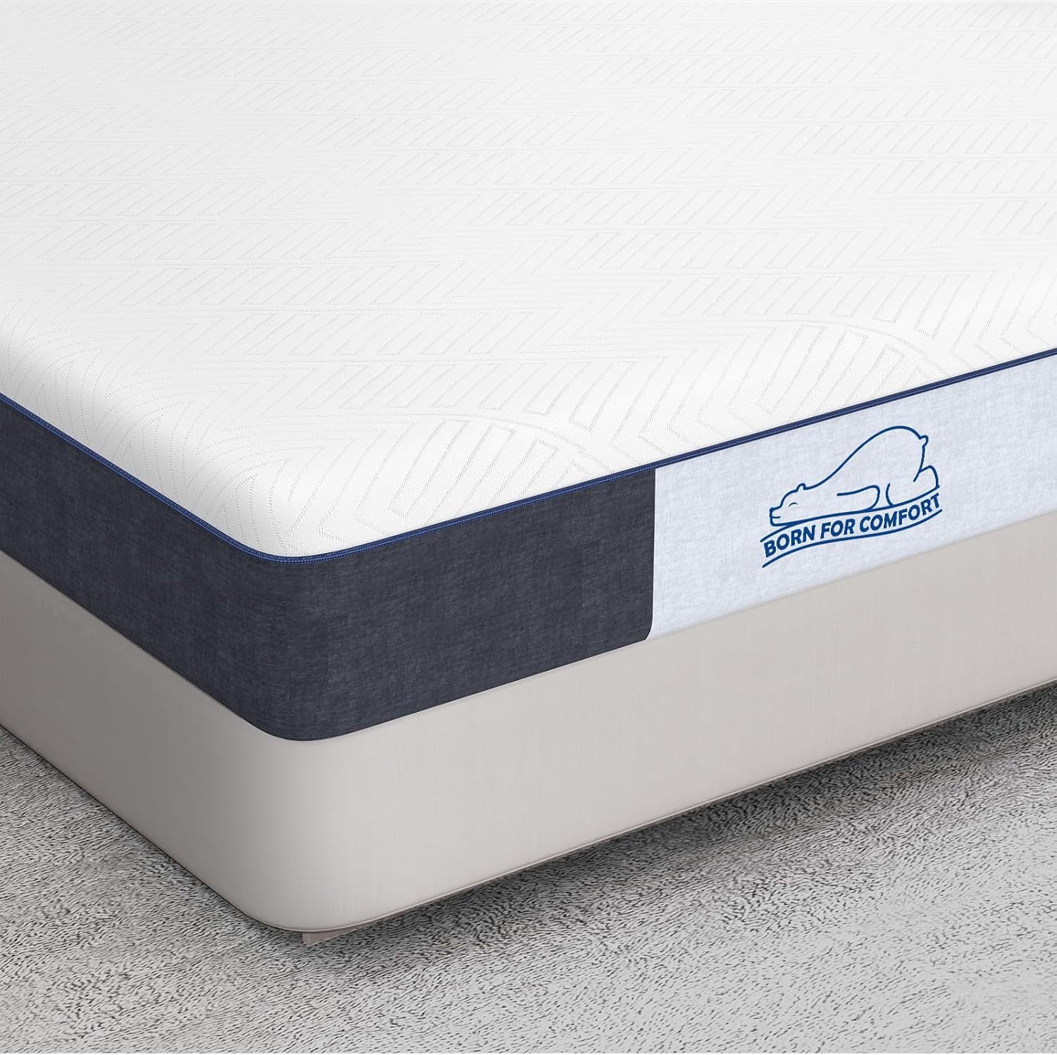 wowttrelax Double Mattresses 4ft6, 8 Inch Double Memory Foam Mattress, Medium Firm with Soft Fabric Fire Resistant Barrier, Removable cover Double Bed mattress 135x190x20cm-7