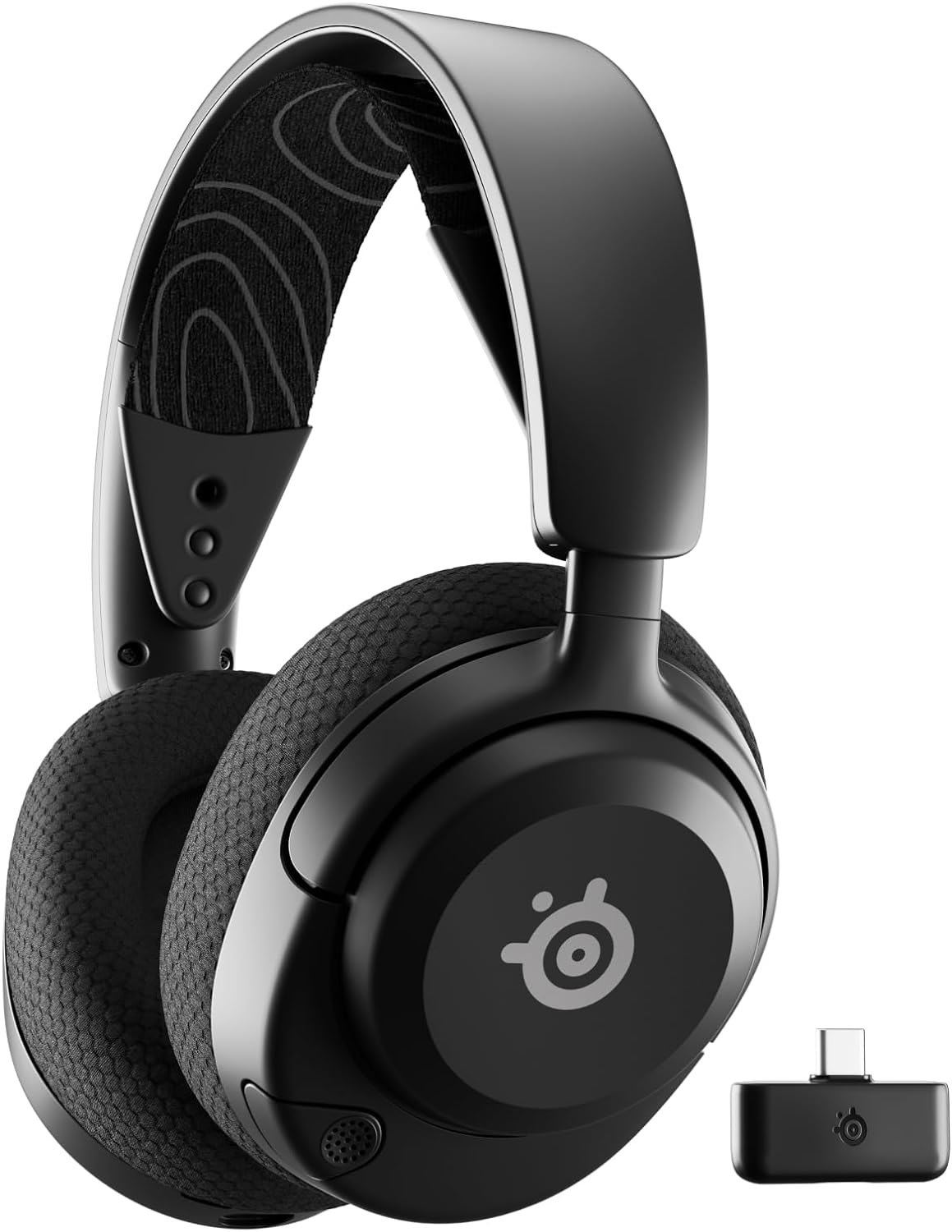 SteelSeries Arctis Nova 5 Wireless Multi-System Gaming Headset - Neodymium Magnetic Drivers - 100+ Audio Presets via App - 60H Battery - 2.4GHz or BT - ClearCast Gen2.X Mic - PC, PS4/5, Switch, Mobile-0