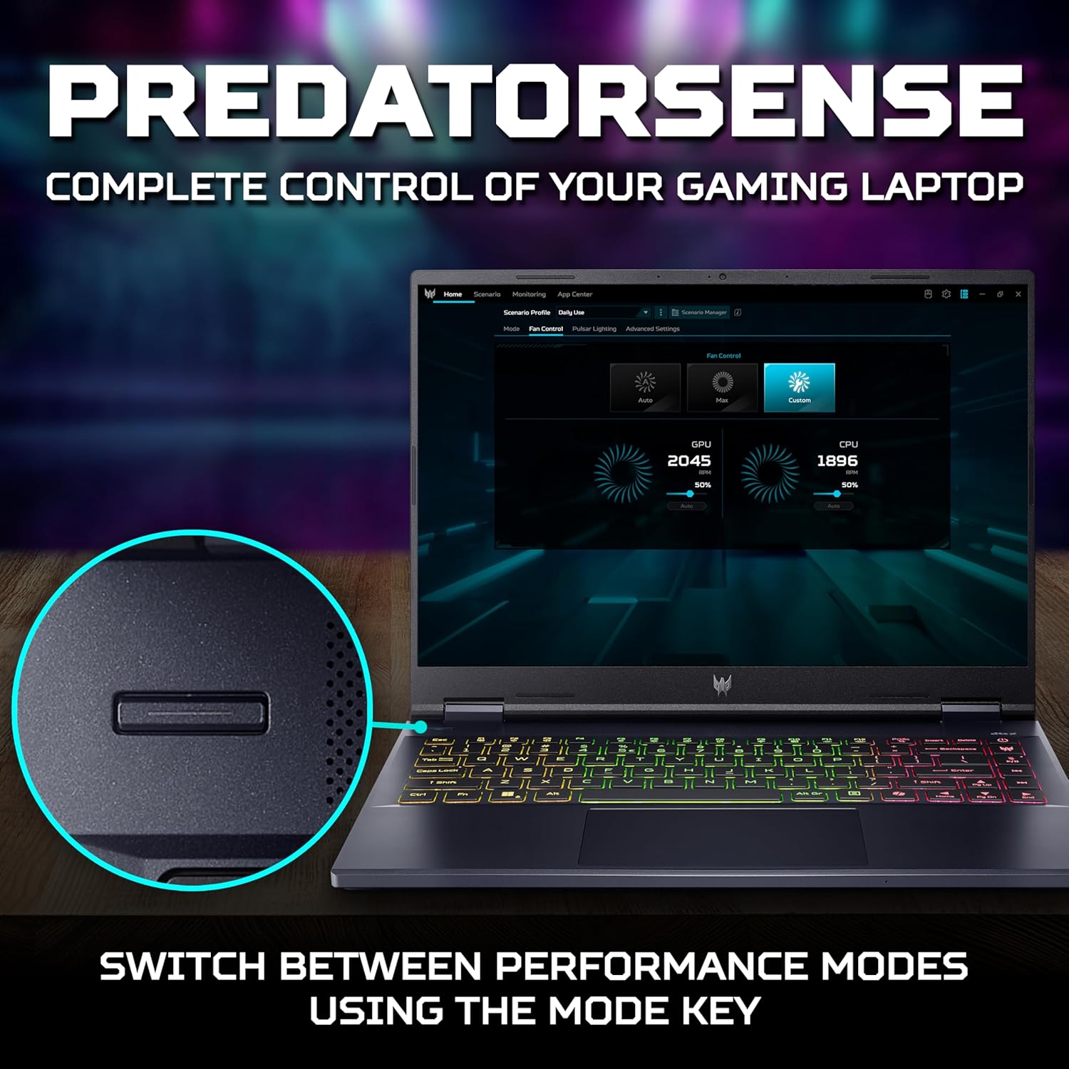 Acer Predator Helios Neo 14 PHN14-51 Gaming Laptop - Intel Core Ultra 5 125H, 16GB, 512GB SSD, NVIDIA GeForce RTX 4060 8G, 14.5" WQXGA IPS 120Hz, Windows 11, Black-7