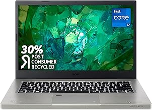 Acer Aspire Vero AV14-52P Laptop Bundle - Intel Core i7-1355U, 16GB, 1TB SSD, Integrated Graphics, 14" Full HD, Windows 11, Iron