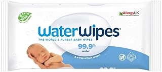 Water Wipes 100% Plastic-Free Original Baby Wipes || No Artificial Fragrance, Parabeans or Sulfates (Pack of 12)