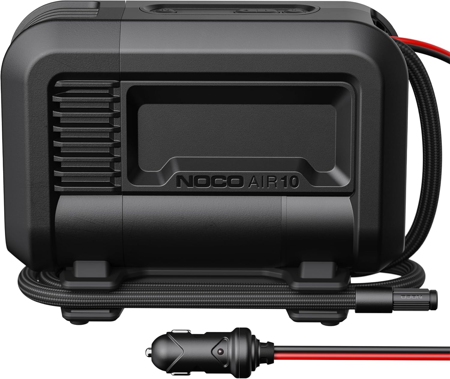 NOCO AIR10 UltraFast 10A Tyre Inflator, 12V Portable Air Compressor and Air Pump, Rated at 60 PSI, Inflates Tyres from 0-40 PSI in 3.8 Minutes with a Digital Gauge, Smart Pressure, and Auto-Shutoff-0