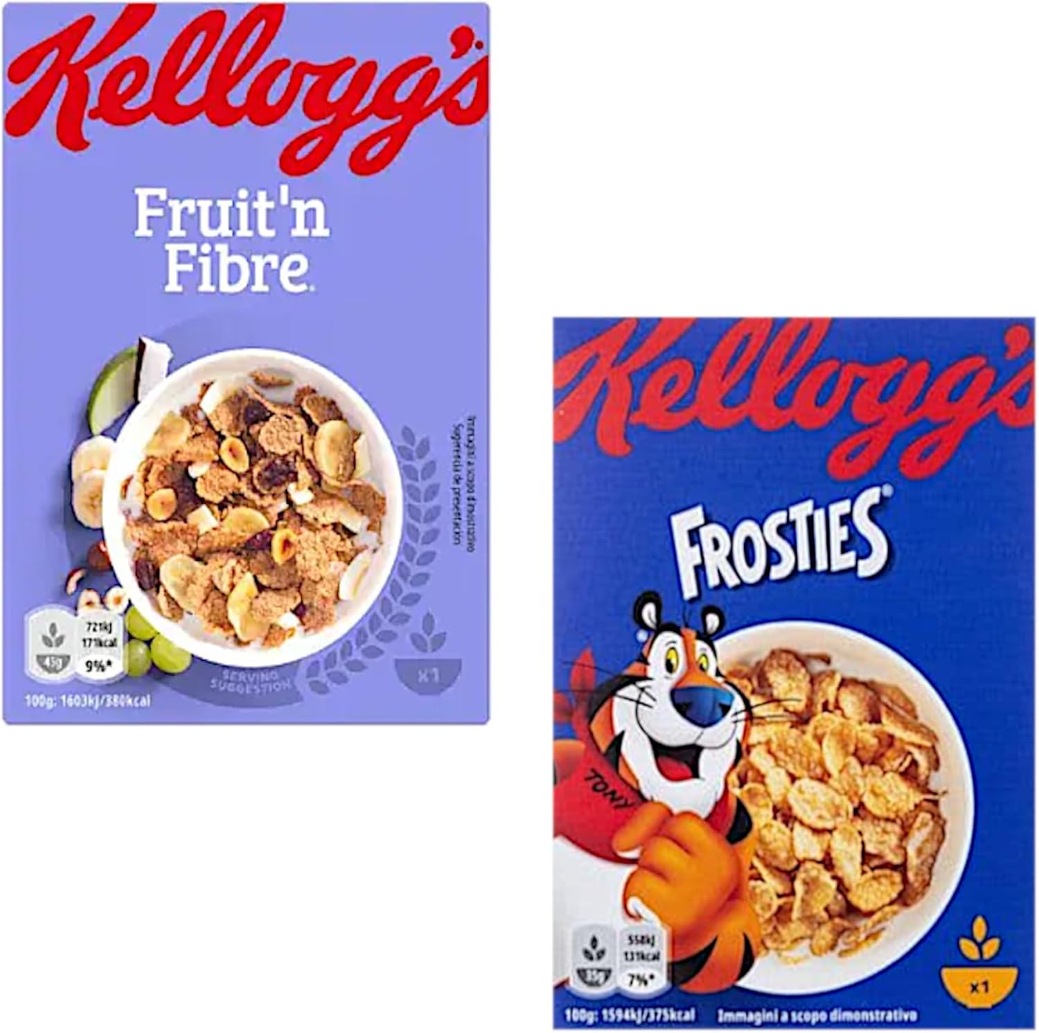 Breakfast Cereal Mini Box Variety Pack - with 8 Single Serve Portion of Classic Kelloggs Breakfast Favourites (226g Total)-4