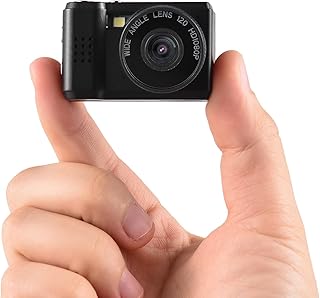 Andoer Mini Digital Video Camera 1080P Camcorder Built-in Battery with LCD Screen Flash for Photo Video