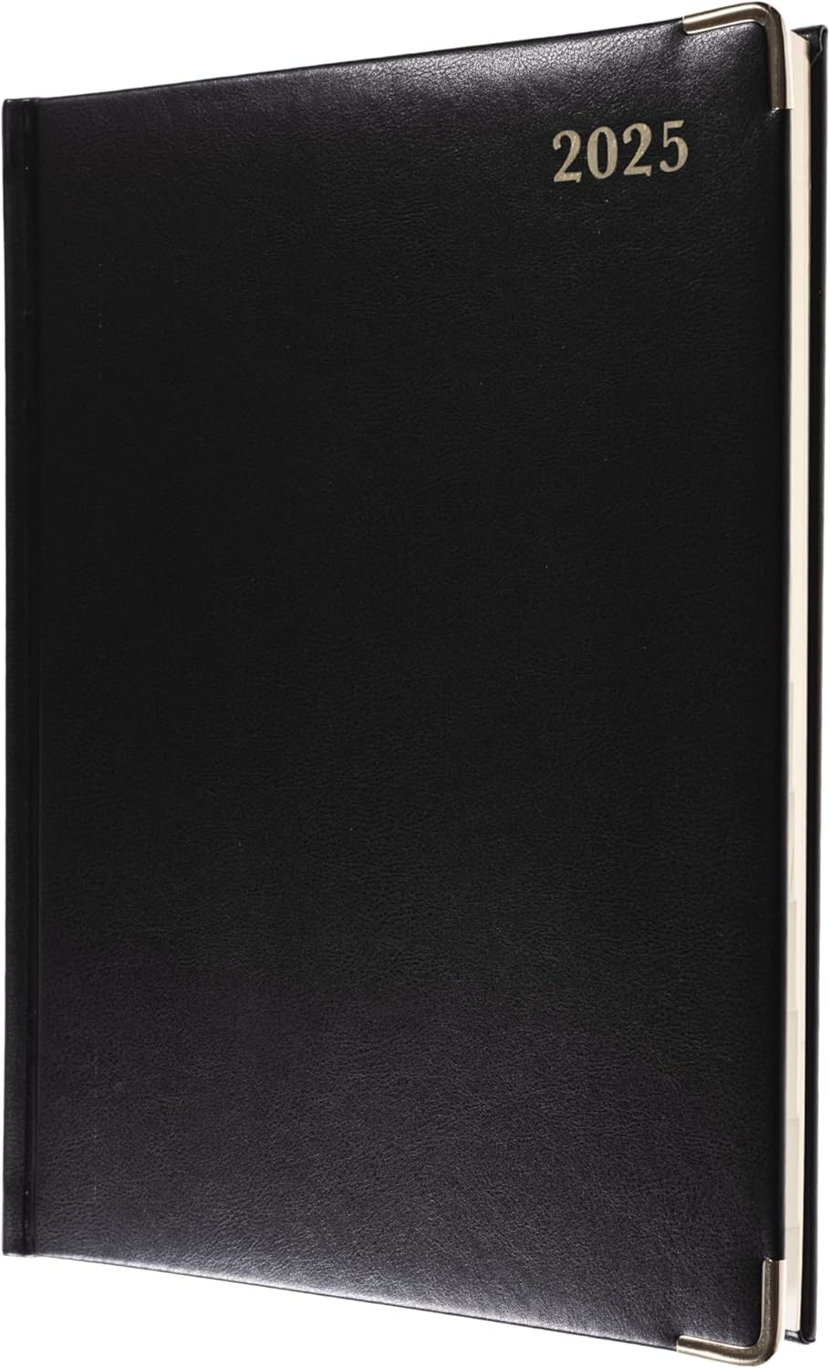 Collins Classic 2025 Diary for Professionals - Manager Week to View Business Planner (with Appointments) - Black - (1210V.99-25) - Premium Appointments Planner with Luxury PU Leather Cover-0