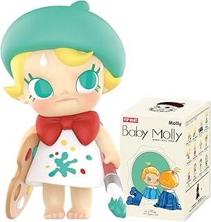 POP MART Baby Molly When I was Three！Series 1Box 2.5 inches Articulated Character Premium Design gifts for women Fan-Favorite Collectible Toy Art Toy Action Figure