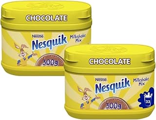 Milkshake Mix Bundle With Nestle Nesquik Chocolate Milkshake Mix 300g (2 Pack)