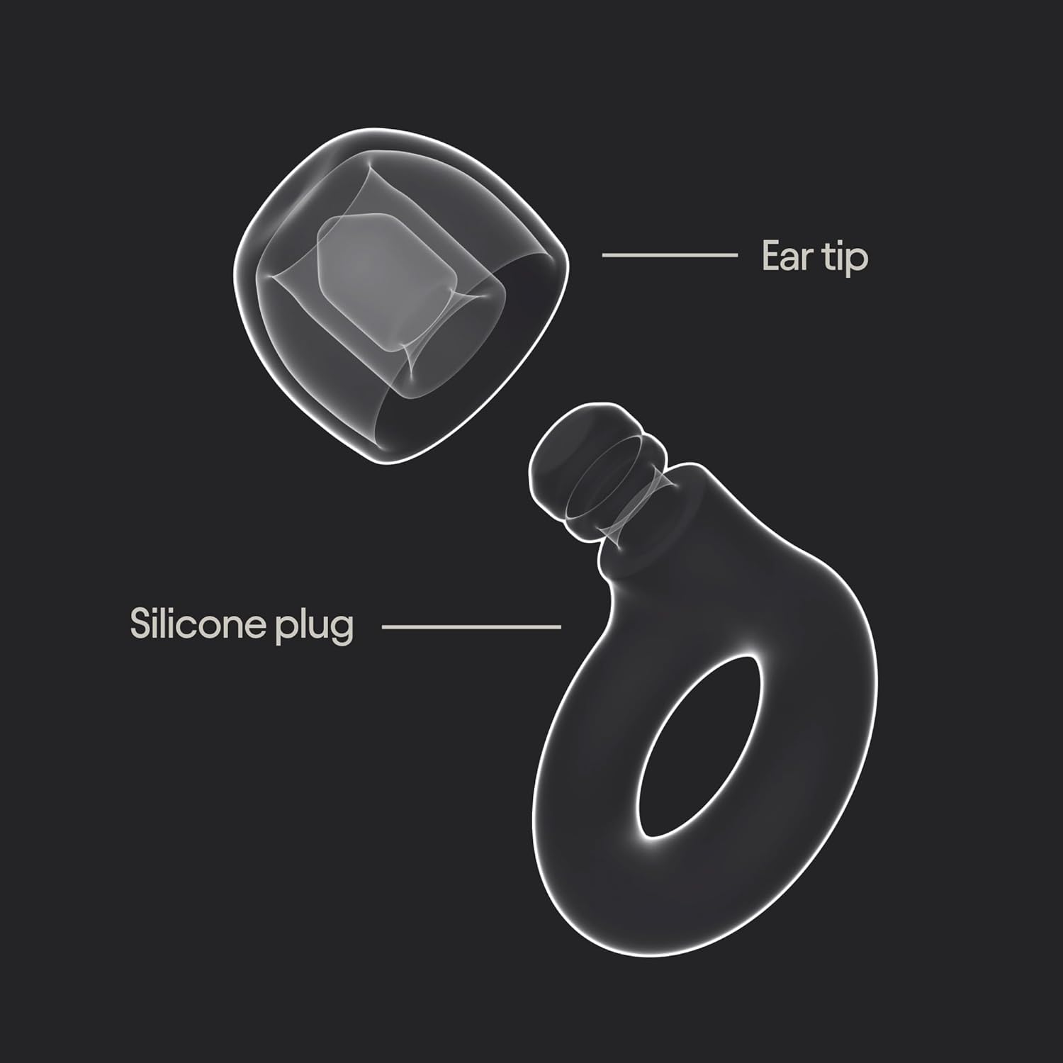 Loop Quiet 2 Ear Plugs – Ultra-Comfy Reusable Noise-Reducing Earplugs for Sleep, Deep Focus, Travel, Noise Sensitivity | Flexible Hearing Protection | Customizable Fit | 24dB (SNR) Noise Reduction-5