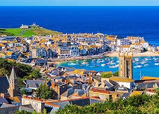 St. Ives Jigsaw Puzzles for Adults 1000 Jigsaws Charming Coastal Town 1000 Piece Jigsaw Puzzles for Adults